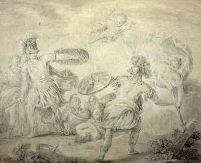 Lot 18 - Circle of Jacques Courtois The Sack of a City...
