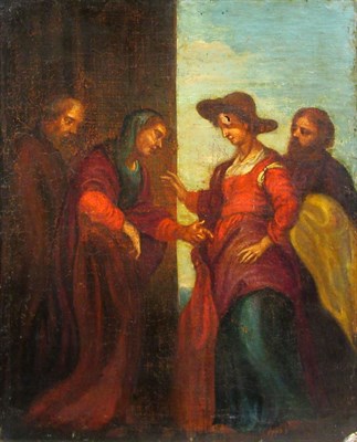 Lot 6 - Italian School 18th Century Allegory Oil on...