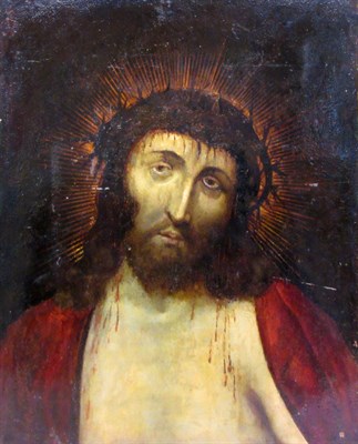 Lot 56 - Flemish School 17th Century Christ as the Man...