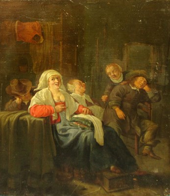 Lot 63 - Dutch School 18th Century Scene in a Brothel,...