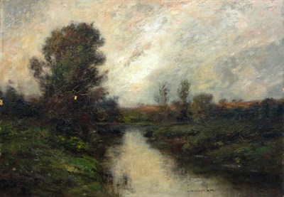 Lot 38 - Edward B. Gay American, 1837-1928 Red Sky at...