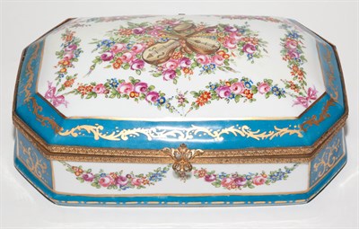 Lot 295 - Sevres Style Gilt-Metal Mounted Gilt and...