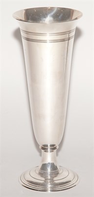 Lot 484 - Tiffany & Co. Sterling Silver Trumpet Vase...