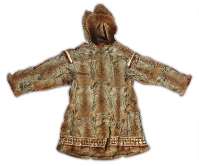 Lot 96 - [EXPLORATION-ANTARCTIC] Fur parka belonging to...