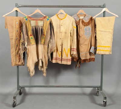 Lot 306 - Group of Native American Beaded, Quilled and...
