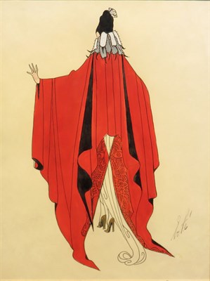 Lot 53 - Erte French, 1892-1990 Lucifer, 1924 Signed...