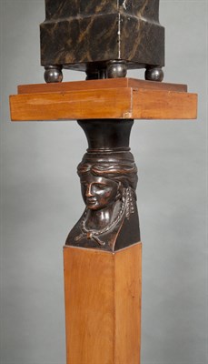 Lot 497 - Pair of Art Deco Carved and Parcel Dark...