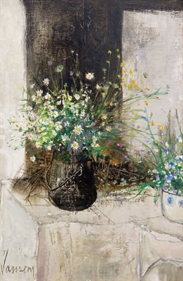 Lot 51 - Jean Jansem French, 1920-2013 Marguerites...