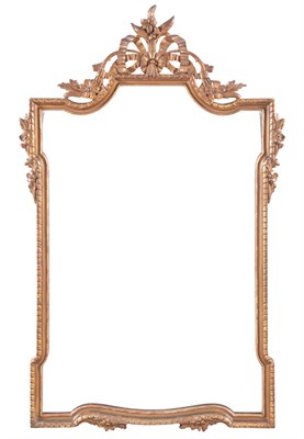 Lot 376 - Louis XVI Style Giltwood Mirror Third quarter...