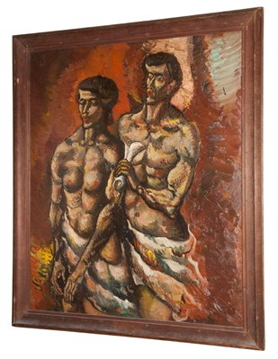 Lot 57 - Leon Kelly American, 1901-1982 Adam and Eve...