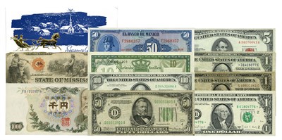 Lot 1060 - United States Currency Group Selection of a...