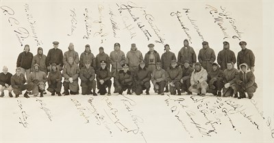 Lot 82 - BYRD, RICHARD EVELYN Group photograph...