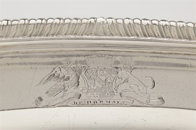 Lot 517 - Pair of George II Sterling Silver Meat...