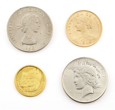 Lot 1111 - Coin Group of Four Items Lot of four coins...