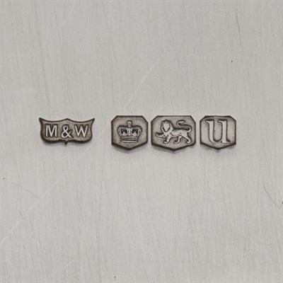 Lot 560 - English Sterling Silver Salver Mappin & Webb,...