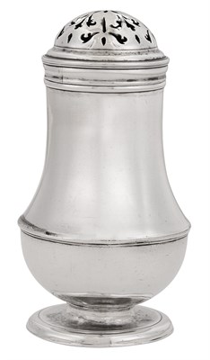 Lot 526 - George I Sterling Silver Caster George Wickes,...