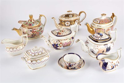 Lot 363 - Group of Gilt and Polychrome Decorated...