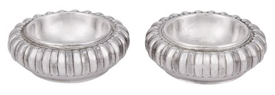 Lot 525 - Pair of William and Mary Sterling Silver Open...