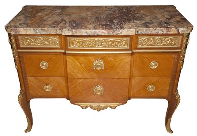 Lot 644 - Transitional Louis XV/XVI Style Gilt-Metal...