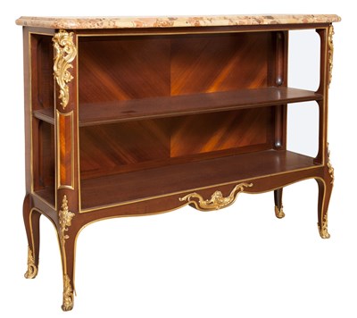 Lot 331 - Louis XV Style Gilt-Metal Mounted Marble Top...