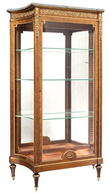 Lot 347 - Louis XVI Style Gilt-Bronze Mounted Walnut...