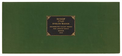 Lot 383 - WAUGH, EVELYN Scoop. [Boston: Little, Brown,...
