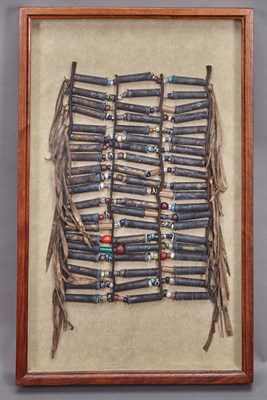 Lot 304 - Beaded Breast Plate Plains Indian, 20th...