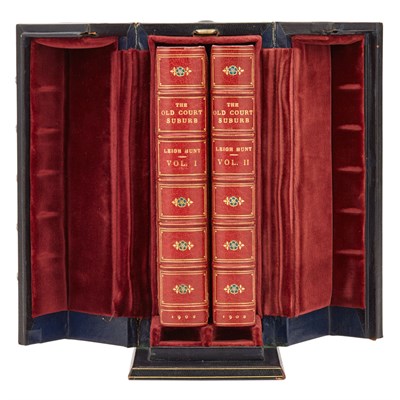 Lot 313 - [COSWAY BINDING] HUNT, LEIGH. The Old Court...