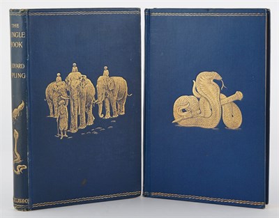 Lot 376 - KIPLING, RUDYARD The Jungle Book. London:...