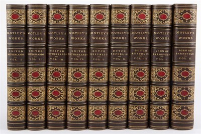 Lot 356 - MOTLEY, JOHN LOTHROP [Works]. New York, Harper...