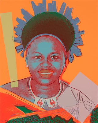 Lot 183 - Andy Warhol (1928-1987) QUEEN NTOMBI TWALA OF...