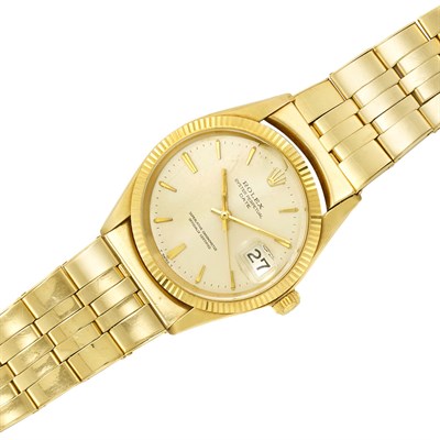 Lot 224 - Gentleman's Gold Wristwatch, Rolex, Ref. 1503