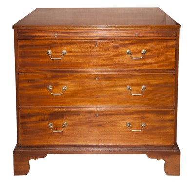 Lot 282 - George III Style Mahogany Chest of Drawers...