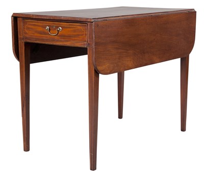 Lot 182 - Federal Mahogany Pembroke Table Height 28...