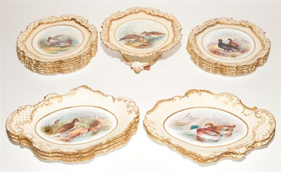 Lot 214 - English Gilt and Polychrome Decorated...