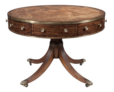 Lot 610 - Regency Gilt-Metal Mounted Ebony Inlaid...