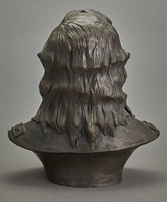 Lot 298 - Bronze Bust of George Armstrong Custer James...