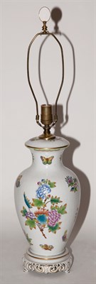 Lot 255 - Herend Flower and Butterfly Decorated...