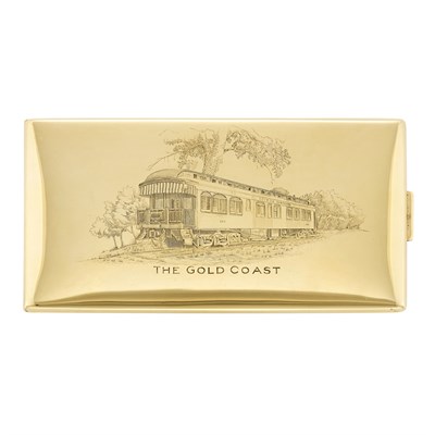 Lot 666 - Gold Cigarette Case, Cartier