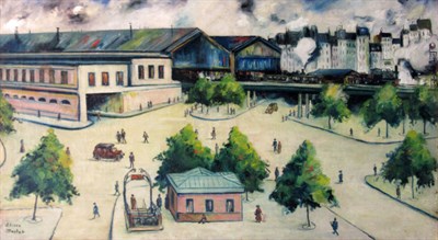Lot 66 - Elisee Maclet French, 1881-1962 Gare Paris...