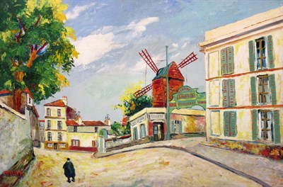 Lot 67 - Elisee Maclet French, 1881-1962 Le Moulin de...