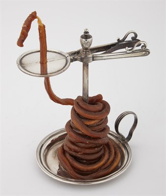 Lot 473 - George III Sterling Silver Wax Jack Robert...