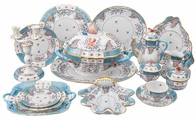 Lot 435 - Herend Cornucopia Porcelain Dinner Service...