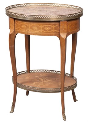 Lot 367 - Transitional Louis XV/XVI Style Brass Mounted...