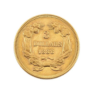Lot 1146 - United States 1888 $3 Princess Attractive and...