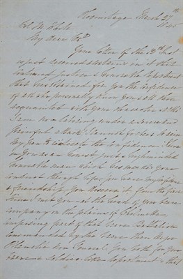Lot 186 - [LEAR, TOBIAS] A curious 19th century copy of...