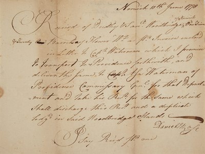 Lot 178 - [AMERICAN REVOLUTION and FEDERAL ERA] Group of...