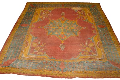 Lot 461 - Oushak Carpet West Anatolia, circa 1900 The...