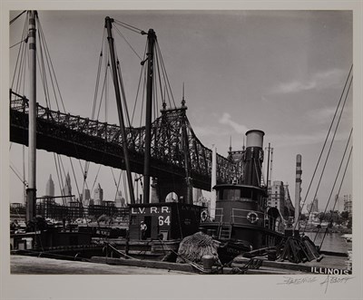 Lot 505 - ABBOTT, BERENICE (1898-1991) Queensboro bridge,...