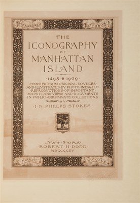 Lot 145 - STOKES, ISAAC NEWTON PHELPS The Iconography of...